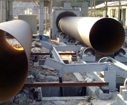 鋼管內外壁拋丸機