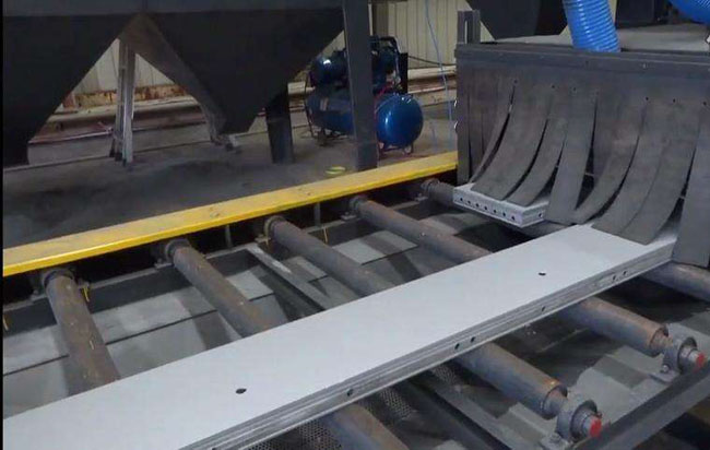 鋁膜板拋丸機 鋁膜板拋丸機