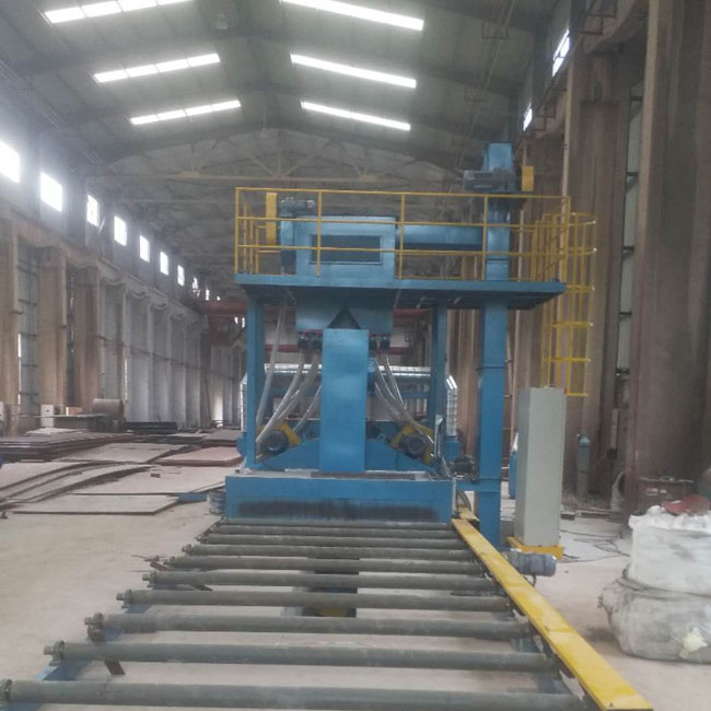 鋼材預處理線拋丸機 鋼材預處理線拋丸機